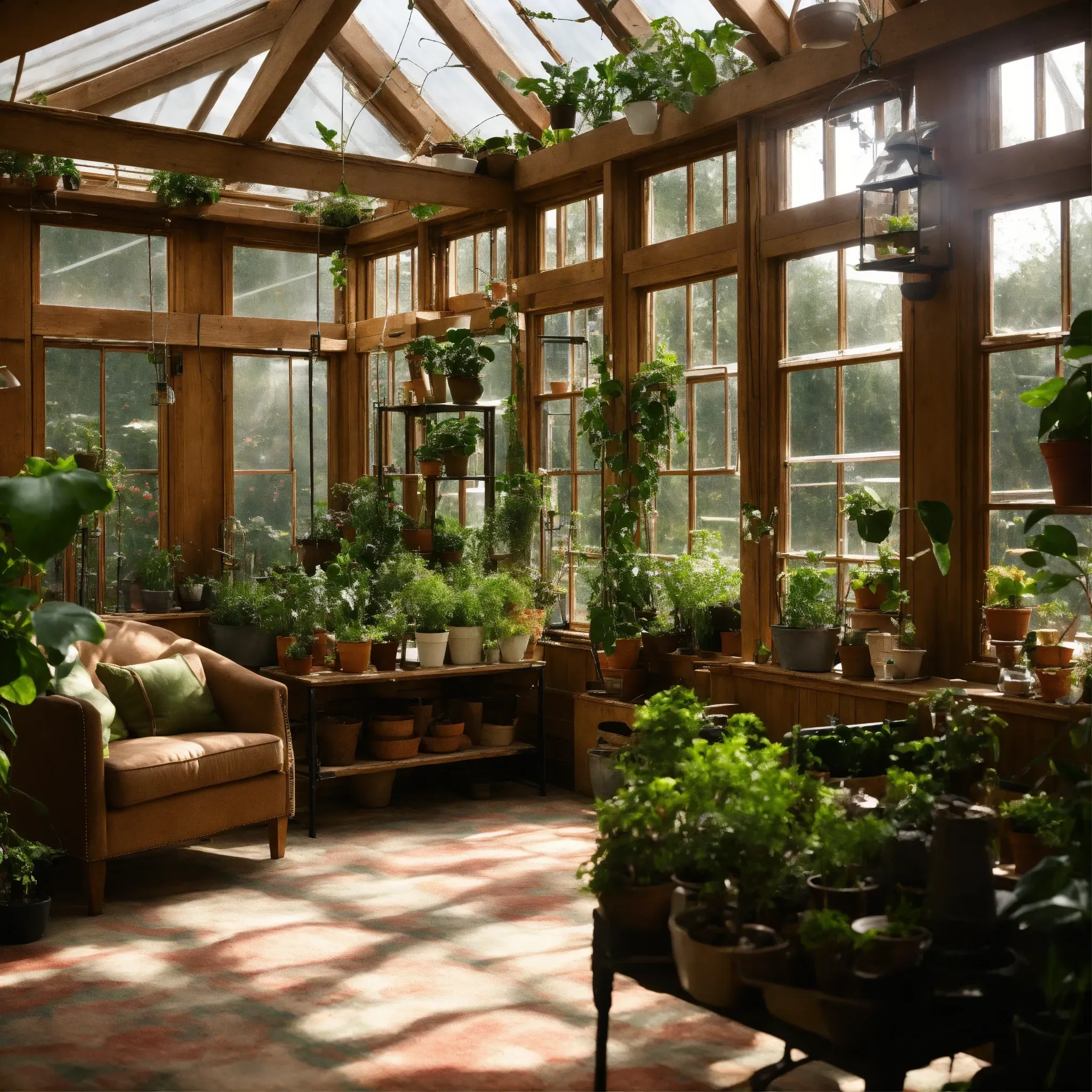 Cross-section diagram of triple glazing