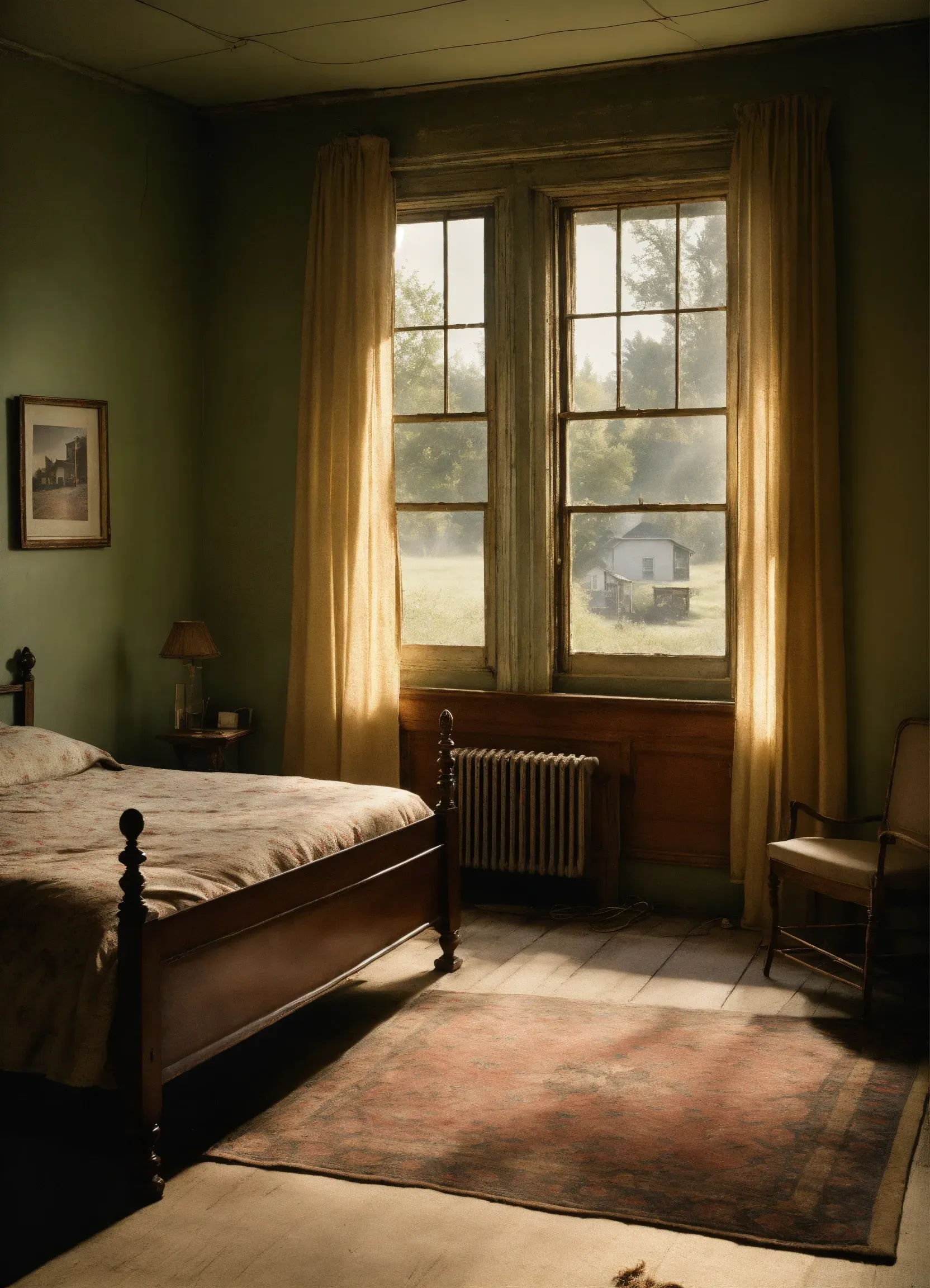 Before: Traditional window heat loss